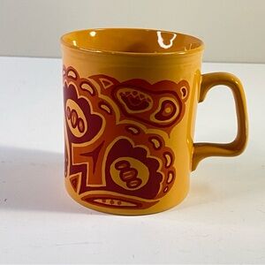 Staffordshire Potteries Simone Mirman Retro 70s Mug England